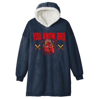 Jose Ramirez You Know Bro Hooded Wearable Blanket