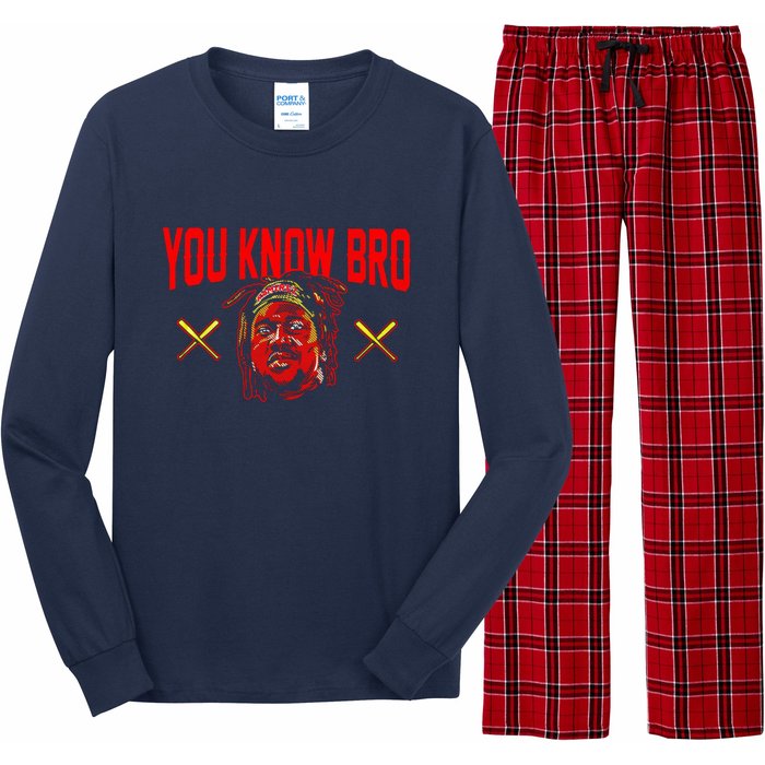 Jose Ramirez You Know Bro Long Sleeve Pajama Set