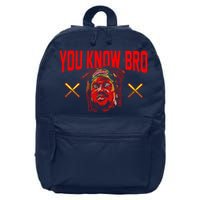 Jose Ramirez You Know Bro 16 in Basic Backpack
