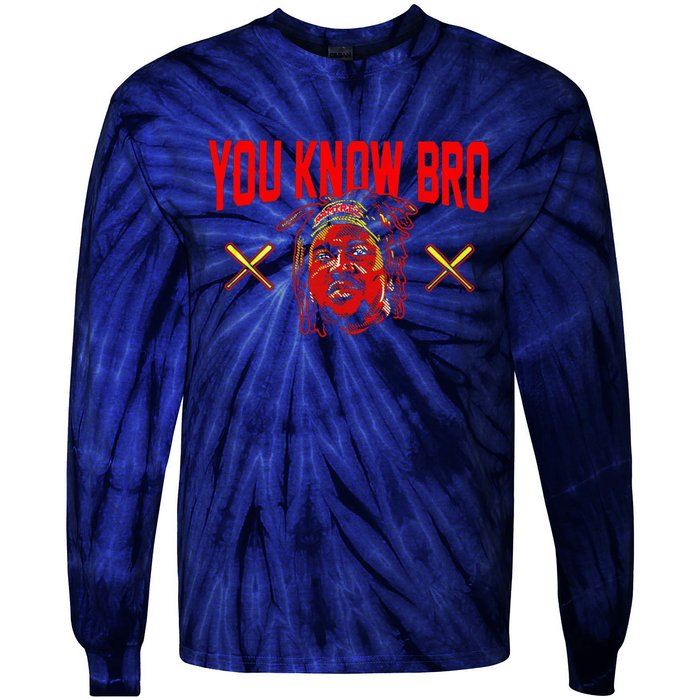 Jose Ramirez You Know Bro Tie-Dye Long Sleeve Shirt