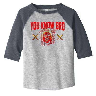 Jose Ramirez You Know Bro Toddler Fine Jersey T-Shirt