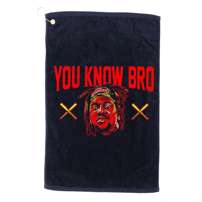 Jose Ramirez You Know Bro Golf Towel
