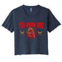 Jose Ramirez You Know Bro Women's Crop Top Tee