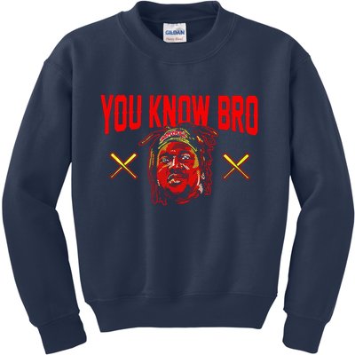 Jose Ramirez You Know Bro Kids Sweatshirt