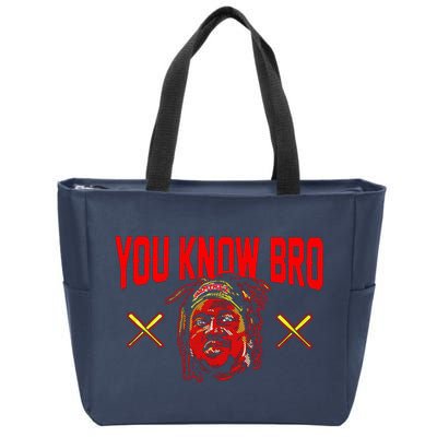 Jose Ramirez You Know Bro Zip Tote Bag