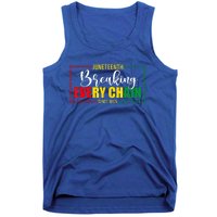 Juneteenth Since 1865 Breaking Every Chain Tank Top