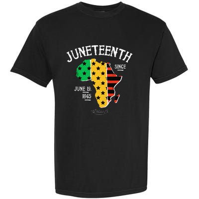 Juneteenth Since 1865 African American Garment-Dyed Heavyweight T-Shirt