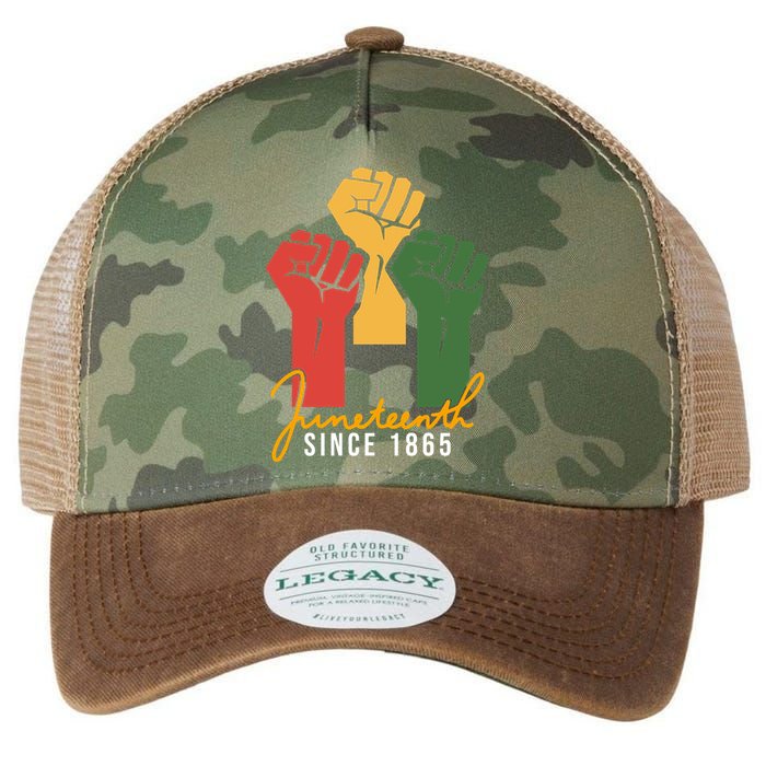 Juneteenth Since 1865 Legacy Tie Dye Trucker Hat