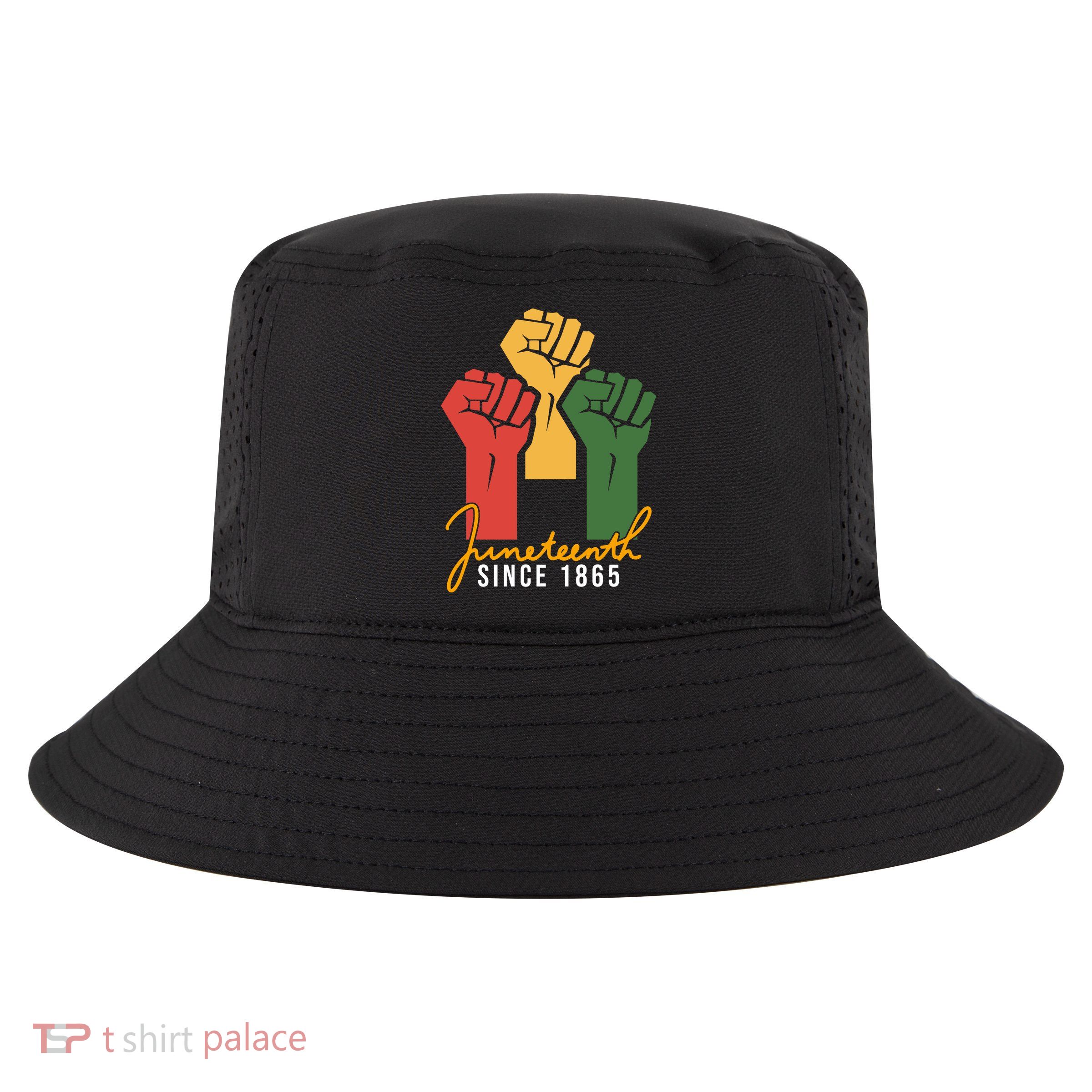 Juneteenth Since 1865 Cool Comfort Performance Bucket Hat