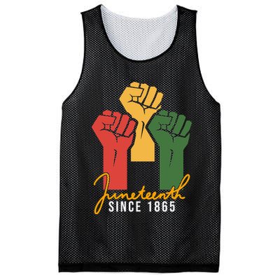 Juneteenth Since 1865 Mesh Reversible Basketball Jersey Tank