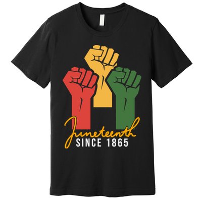 Juneteenth Since 1865 Premium T-Shirt