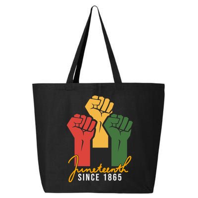 Juneteenth Since 1865 25L Jumbo Tote