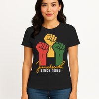 Juneteenth Since 1865 Womens T-Shirt