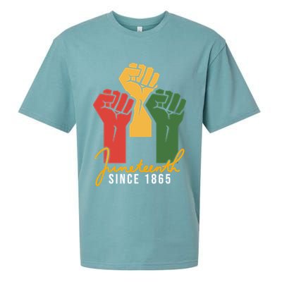 Juneteenth Since 1865 Sueded Cloud Jersey T-Shirt