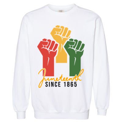 Juneteenth Since 1865 Garment-Dyed Sweatshirt