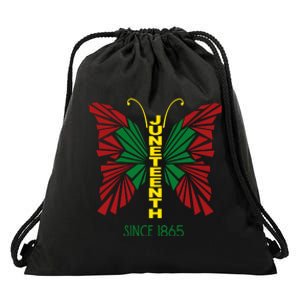 Juneteenth Since 1865 African American Black Culture Drawstring Bag