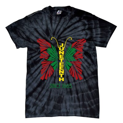 Juneteenth Since 1865 African American Black Culture Tie-Dye T-Shirt
