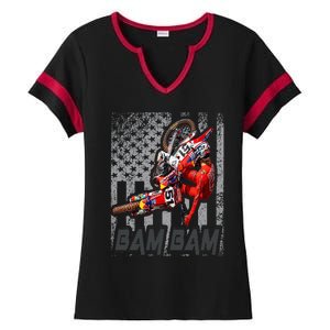 Jb51 Supercross 2023 Ladies Halftime Notch Neck Tee