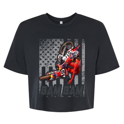 Jb51 Supercross 2023 Bella+Canvas Jersey Crop Tee