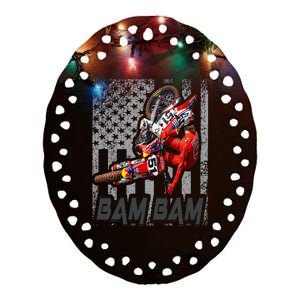 Jb51 Supercross 2023 Ceramic Oval Ornament