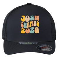 Josh Shaprio 2028 for President Resist Wavy Groovy Election Flexfit Unipanel Trucker Cap