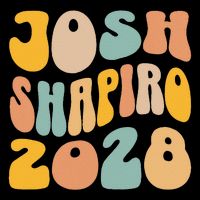 Josh Shaprio 2028 for President Resist Wavy Groovy Election Impact Tech Backpack