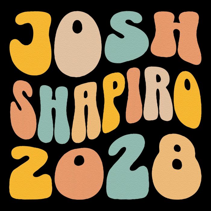 Josh Shaprio 2028 for President Resist Wavy Groovy Election Impact Tech Backpack