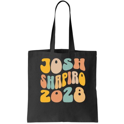 Josh Shaprio 2028 for President Resist Wavy Groovy Election Bag