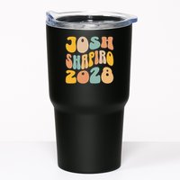 Josh Shaprio 2028 for President Resist Wavy Groovy Election Tumbler
