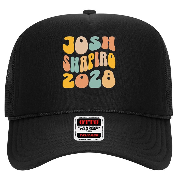 Josh Shaprio 2028 for President Resist Wavy Groovy Election Hat