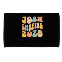 Josh Shaprio 2028 for President Resist Wavy Groovy Election Microfiber Hand Towel