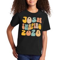 Josh Shaprio 2028 for President Resist Wavy Groovy Election Kids T-Shirt