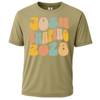 Josh Shaprio 2028 for President Resist Wavy Groovy Election Cooling Performance Crew T-Shirt