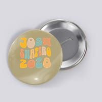 Josh Shaprio 2028 for President Resist Wavy Groovy Election Button