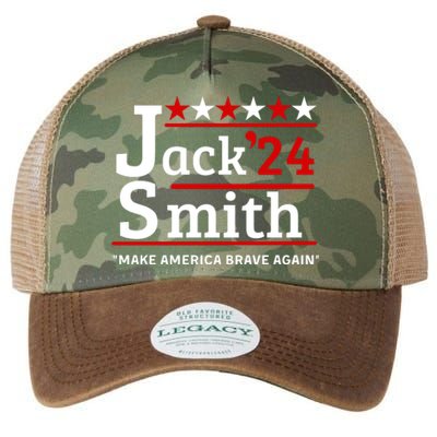 Jack Smith 2024 Make America Brave Again Legacy Tie Dye Trucker Hat