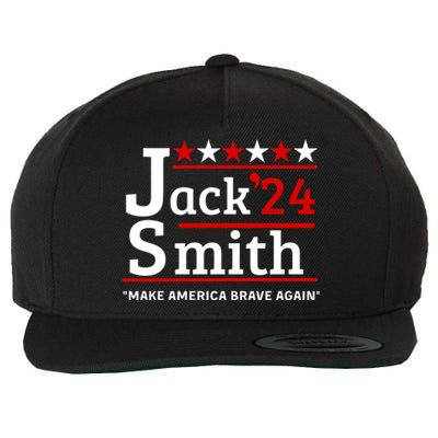 Jack Smith 2024 Make America Brave Again Wool Snapback Cap