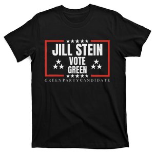 Jill Stein 2024 Green Party Political Design T-Shirt