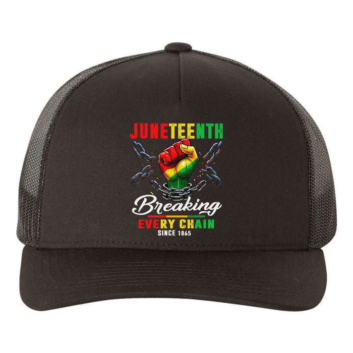 Juneteenth Shirts African American Freedom 1865 Yupoong Adult 5-Panel Trucker Hat