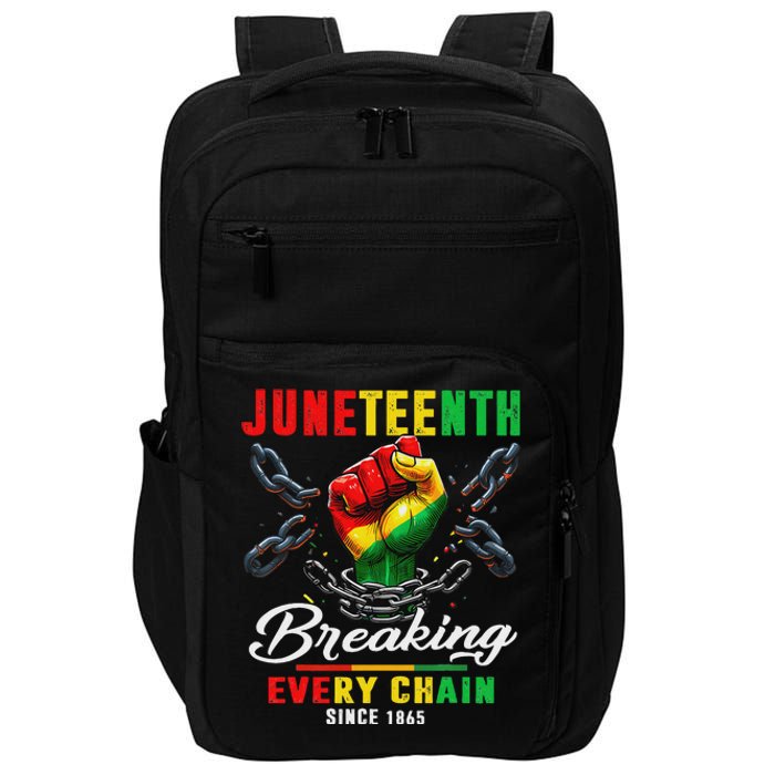 Juneteenth Shirts African American Freedom 1865 Impact Tech Backpack