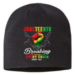 Juneteenth Shirts African American Freedom 1865 Sustainable Beanie