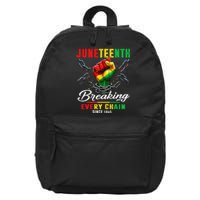 Juneteenth Shirts African American Freedom 1865 16 in Basic Backpack