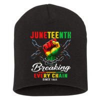 Juneteenth Shirts African American Freedom 1865 Short Acrylic Beanie