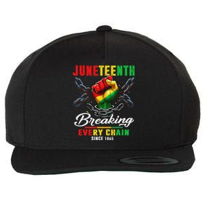 Juneteenth Shirts African American Freedom 1865 Wool Snapback Cap