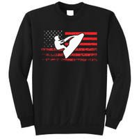 Jet Ski American Flag Funny Jet Skiing Gifts Sweatshirt