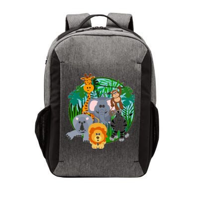 Jungle Safari Animals Vector Backpack