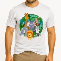 Jungle Safari Animals Cooling Performance Crew T-Shirt