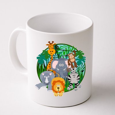 Jungle Safari Animals Mug