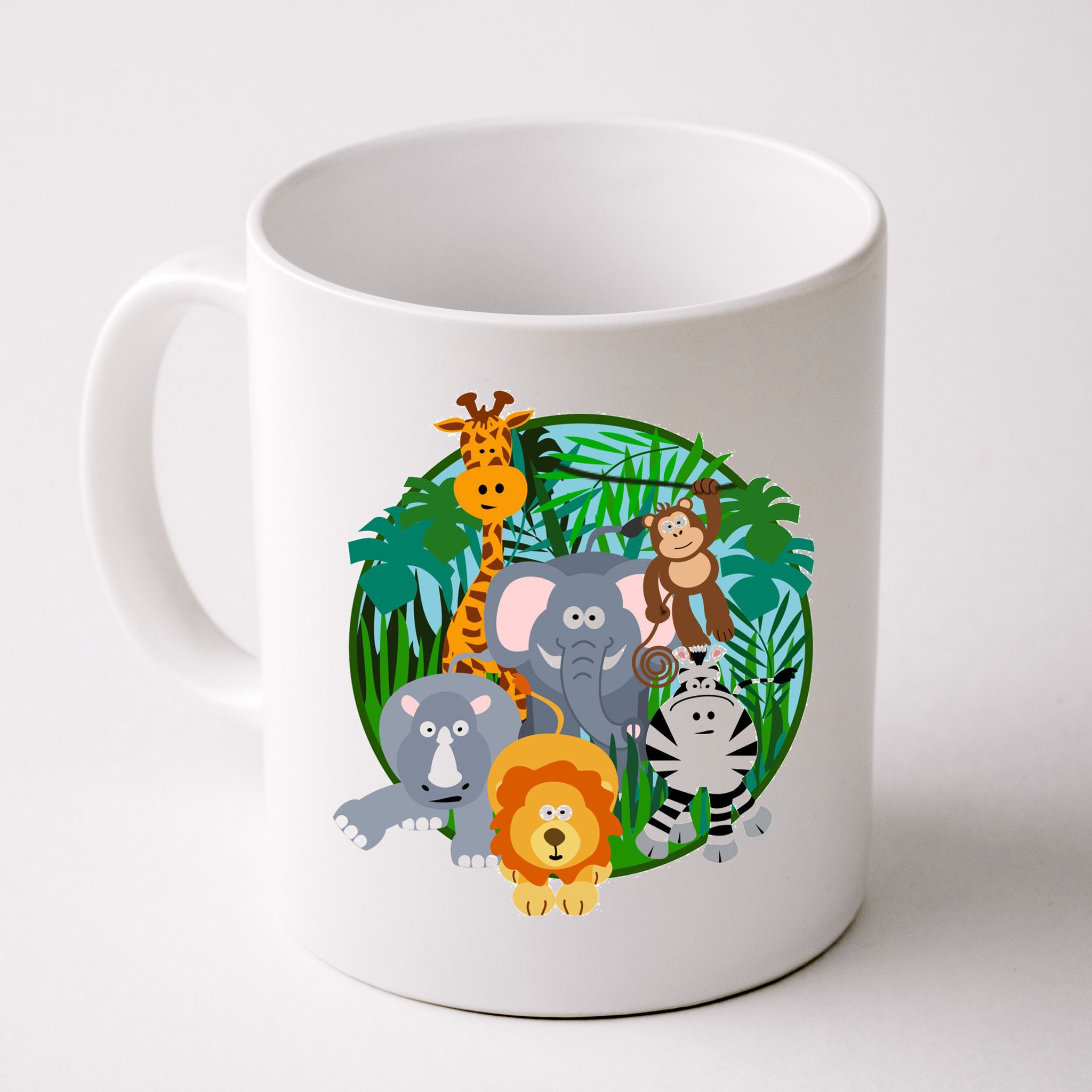 Jungle Safari Animals Mug