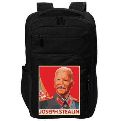 Joseph Stealin Anti Joe Biden Funny Shirts Anti Biden Impact Tech Backpack