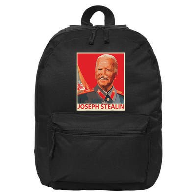 Joseph Stealin Anti Joe Biden Funny Shirts Anti Biden 16 in Basic Backpack